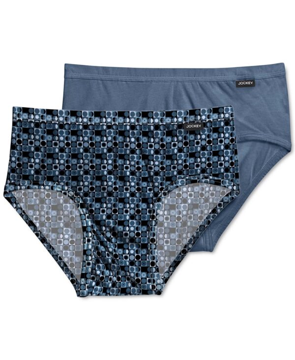 Jockey Men's Underwear, Elance Poco Brief 2 Pack 1