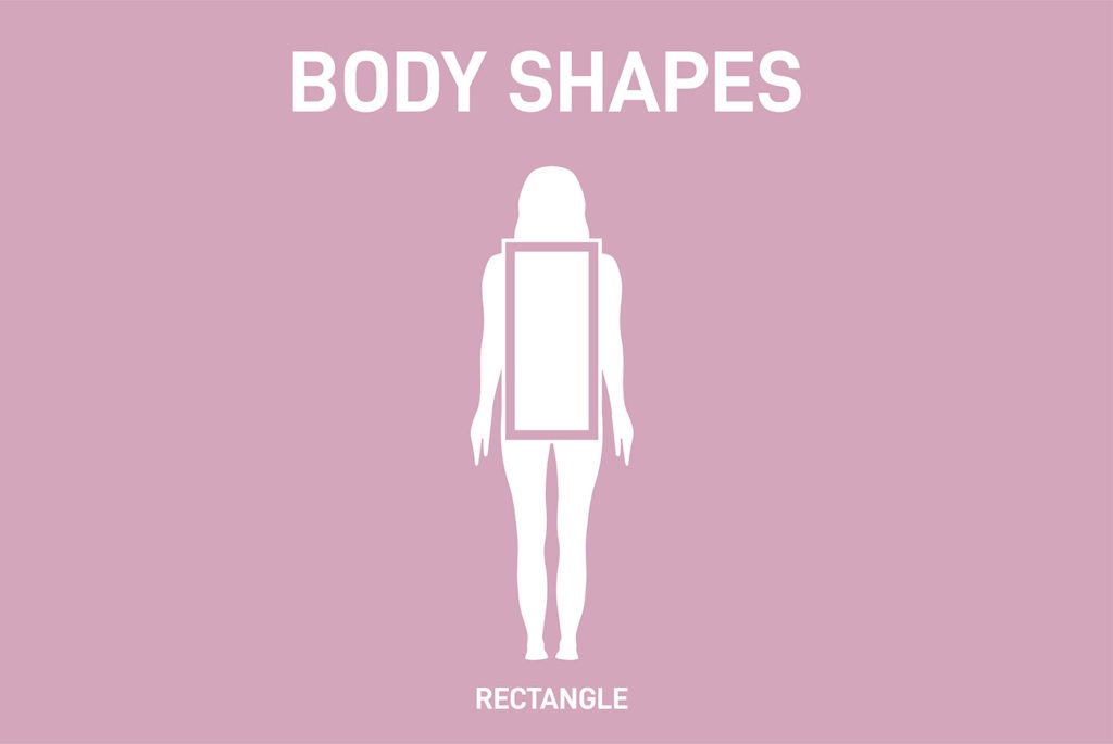 A body shape, full figure, plump and balance is always beautiful